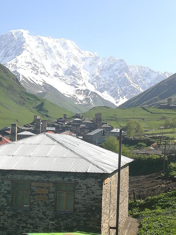 Guesthouse SVANURI SAKHLI Ushguli Extérieur photo